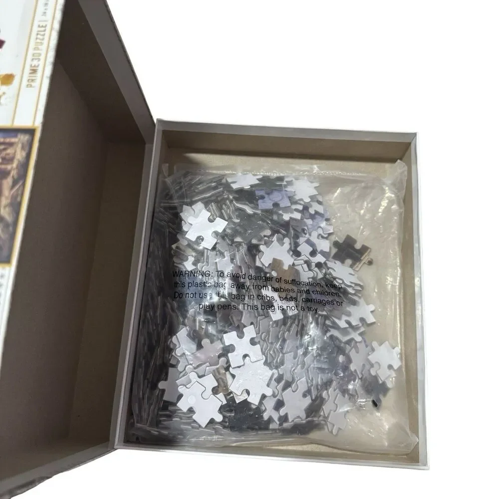 Harry Potter Hogwarts Castle Prime 3D Image 500 Pieces Puzzle - Wizarding World